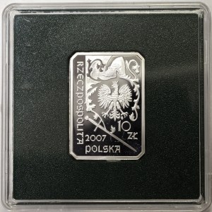 Pologne, République (depuis 1945), 10 Zlotych 2007