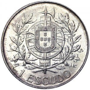 Portugal, Republic (1910-date), 1 Escudo 1910