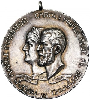 Rumänien, Königreich, Carol I. als Fürst (1866-1881) als König (1881-1914), Medaille 1906