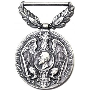 Romania, Kingdom, Carol I as Prince (1866-1881) as King (1881-1914), Medal 1913