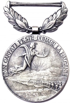 Roumanie, Royaume, Carol Ier comme Prince (1866-1881) comme Roi (1881-1914), Médaille 1913