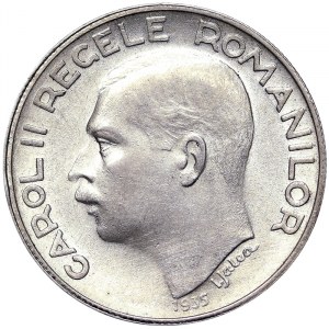 Romania, Kingdom, Carol II (1930-1940), 250 Lei 1935