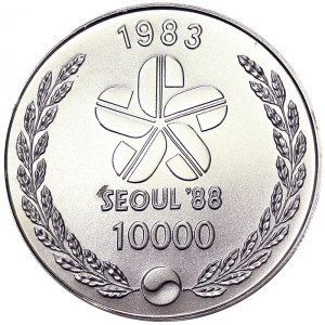 South Korea, Republic (1948-date), 10.000 Won 1983