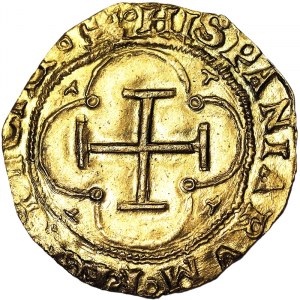 Španielsko, kráľovstvo, Karol a Johana (1516-1556), Escudo n.d., Sevilla