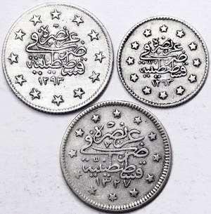 Turkey, Sultanate, Lot 3 pcs.