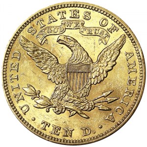 Spojené štáty, 10 dolárov (Coronet head) 1903, Phildelphia