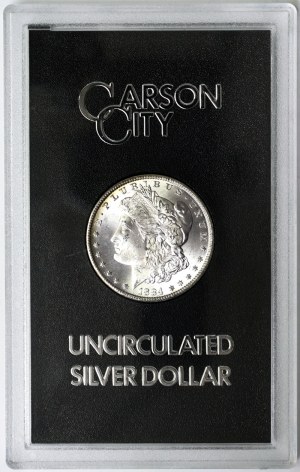 Spojené štáty, 1 dolár (Morgan 1878-1921) 1884, Carson City