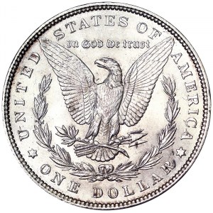 Spojené státy americké, 1 dolar (Morgan 1878-1921) 1887, Phildelphia