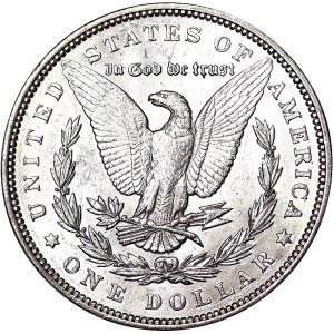 Spojené státy americké, 1 dolar (Morgan 1878-1921) 1890, Phildelphia