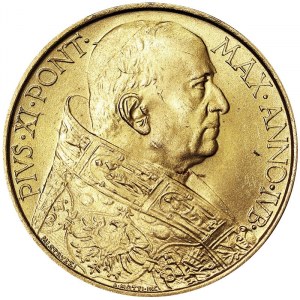 Cité du Vatican (1929-date), Pie XI (1929-1939), 100 Lire 1933-1934, Rome