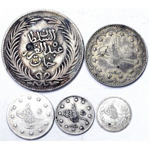 World Coin Lots, Lot 5 pcs.