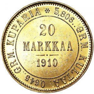 Finlandia, okupacja rosyjska, Mikołaj II (1894-1917), 20 marca 1910 r., Helsinki