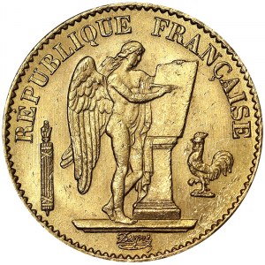 France, Third Republic (1870-1940), 20 Francs 1875, A Paris