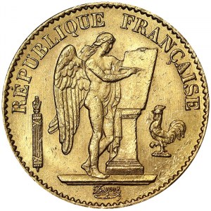 Francja, Trzecia Republika (1870-1940), 20 franków 1875, A Paryż