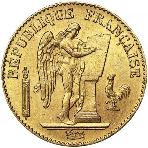 Francia, Terza Repubblica (1870-1940), 20 franchi 1876, A Parigi