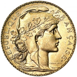 Frankreich, Dritte Republik (1870-1940), 20 Francs 1910, A Paris