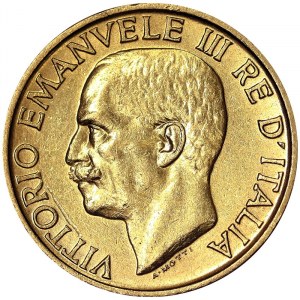 Taliansko, Talianske kráľovstvo, Vittorio Emanuele III (1900-1946), 20 Lire 1923, Rím