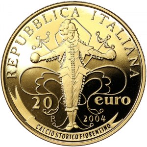 Itálie, Italská republika (1946-oggi), 20 Euro 2004, Řím