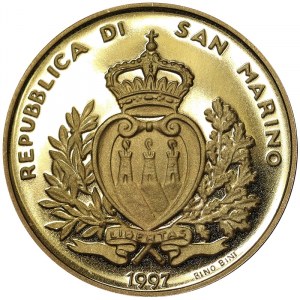 San Marino, Coniazione Moderna (1972-date), 2 Scudi 1997