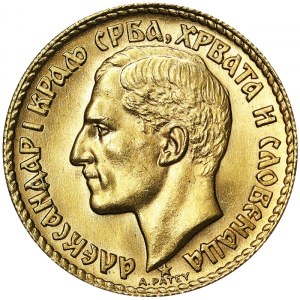 Jugoslávie, Království Srbů, Chorvatů a Slovinců (1918-1929), Alexander I. (1921-1929), 20 Dinara 1925