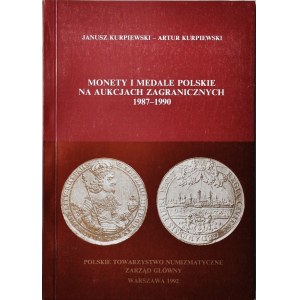 J a A Kurpiewski, Poľské mince na aukciách 1987-1990