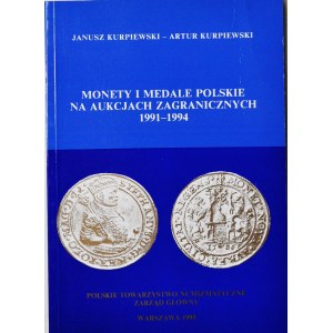 J e A Kurpiewski, Monete polacche in asta 1991-1994