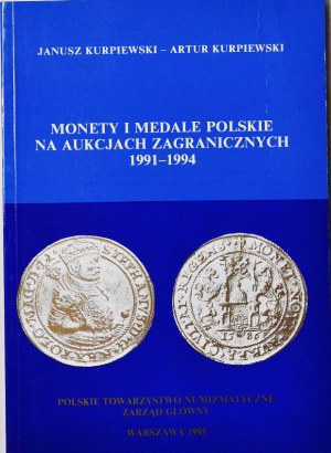 J e A Kurpiewski, Monete polacche in asta 1991-1994