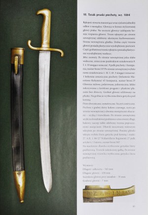 L. Sadowski, Bílé zbraně 18.-20. století