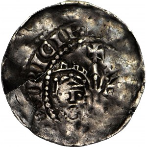 RR-, Niemcy, Frankonia, Spira, Konrad II 1024-1039 i Henryk III 1039-1056, Denar