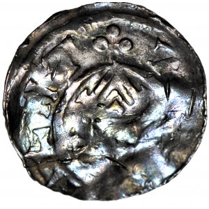 Ottone e Adelaide 983-1002, denario con cappella