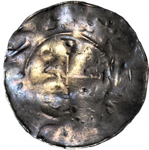 Ottone e Adelaide 983-1002, denario con cappella