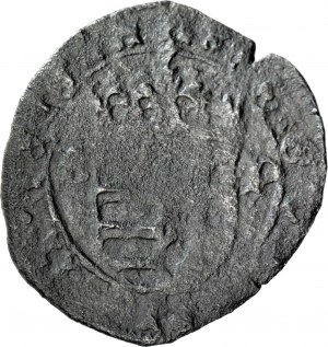 Ungheria, Władysław Warneńczyk 1440-1444, denario con l'aquila polacca