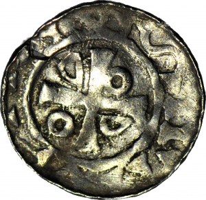 R-, Imitation cross denarius/OAP Xw, Greater Poland?