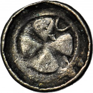 R-, Zbigniew (figlio maggiore di W, Herman) Croce denario oo 1097, croce dritta/ croce maltese
