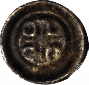 Poland, Brakteat, 2nd half of the 13th century, Greek cross with four balls in the corners