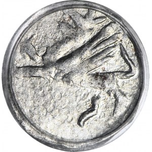R-, Duchy of Swidnica, Z. Luxembourg, Halerz ca. 1430 DZIK, R3, mint.