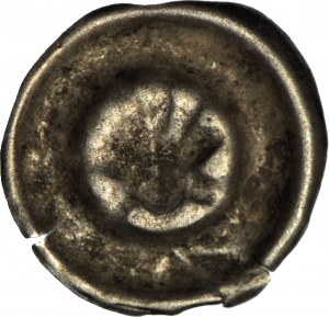 RR-, Silesia, Wenceslas Legnicki (1382-1417), brakteat, Nysa, Shell - vzácný