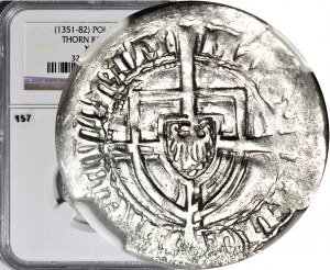 Deutscher Orden, Michal Küchmeister von Sternberg 1414-1422, Zepter, Schild auf Langkreuz