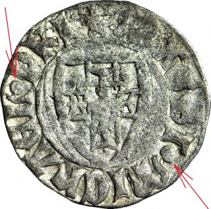Teutonský rád, Michal Küchmeister von Sternberg 1414-1422, mušľa, veľké bodky