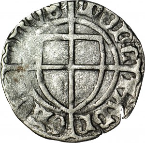 RR-, Teutonic Order, Pawel von Russdorf 1422-1441, Shelagus, medium eagle