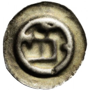Ordre Teutonique, Brakteat, Lettre D, croix sur les coins