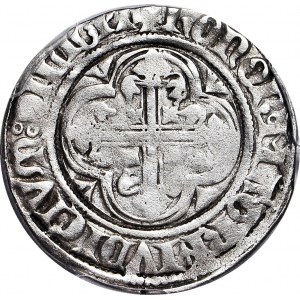 R-, Teutonic Order, Winrych von Kniprode 1351-1382, HALF-SCALE, rare, R4