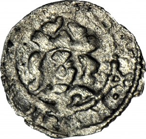 R-, Kazimír III Veľký 1333-1370, korunovačný portrétny denár