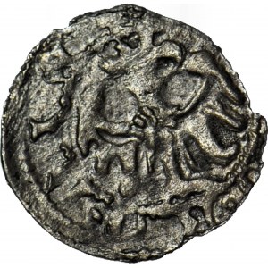 R-, Casimir III le Grand 1333-1370, Denier de la couronne