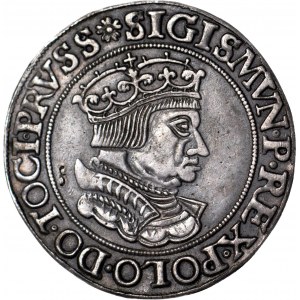Zikmund I. Starý, šestý gdaňský 1535, stará KOPIE