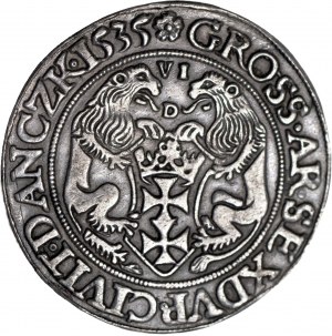 Žigmund I. Starý, šiesty gdanský 1535, stará kópia