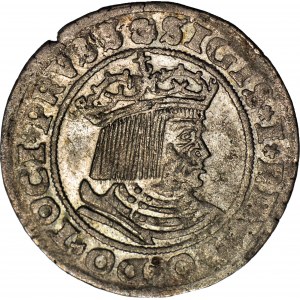 Sigismondo I il Vecchio, centesimo 1529, Torun, PRVSS/PRVSS, bella
