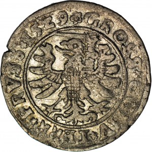 Sigismund I. der Alte, Pfennig 1529, Torun, PRVSS/PRVSS, schön