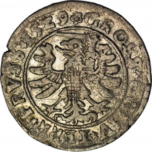 Sigismund I. der Alte, Pfennig 1529, Torun, PRVSS/PRVSS, schön