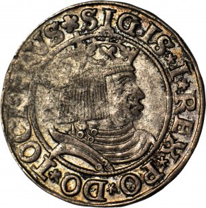 Zygmunt I Stary, Grosz 1531, Toruń, PRVS/PRVS, ładny